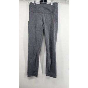 Athleta Women's Size XS Charcoal Grey Mid Rise Athletic Pants Stretch Comfort